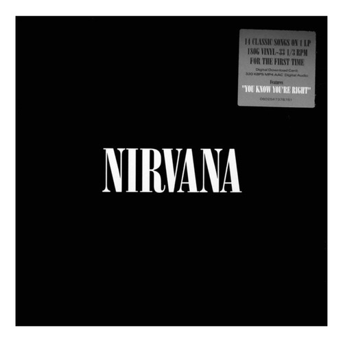 Vinilo Nirvana Nirvana Nuevo Sellado