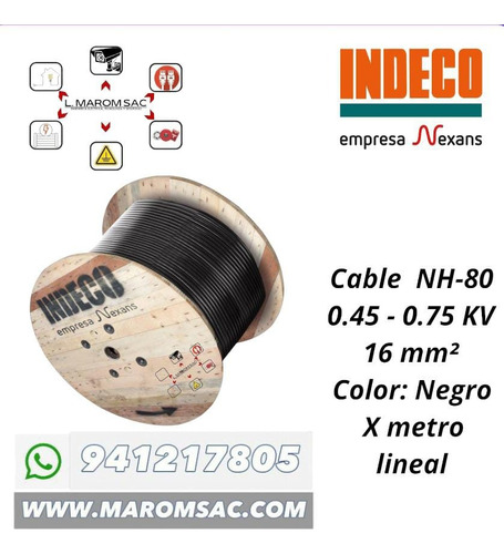 Cable Nh 90 16 Mm2 Indeco