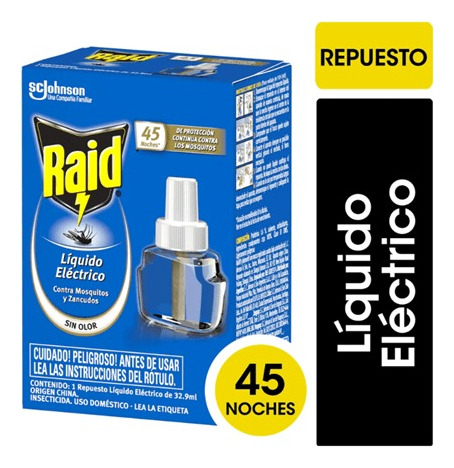 Repuesto Raid 45 Noches Pack 2  Unidades.