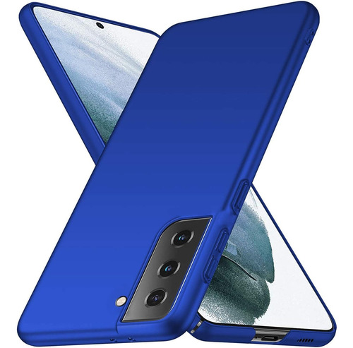 Funda Ultras Fina Rigida Para Xiaomi Redmi 6a Azul Lisa