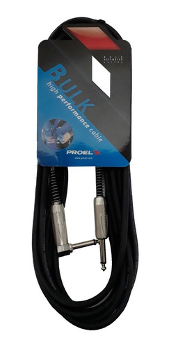 Cable Plug 90 Instrumento Proel Bulk120lu5 5 Metros Niquel
