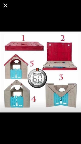 Casita Infantil Plegable Keter Wonderfold Envío Gratis (Usado)