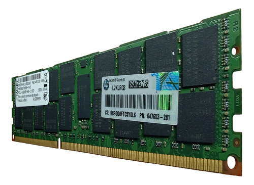 Memória 16 Gb Ddr3 Ecc Rdimm 1333 Mhz P/ Dell R410 G/ 1 Ano (Usado)