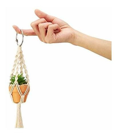 Mkono Mini Macrame Para Colgar Vehiculo 2 Repuesto Hecho