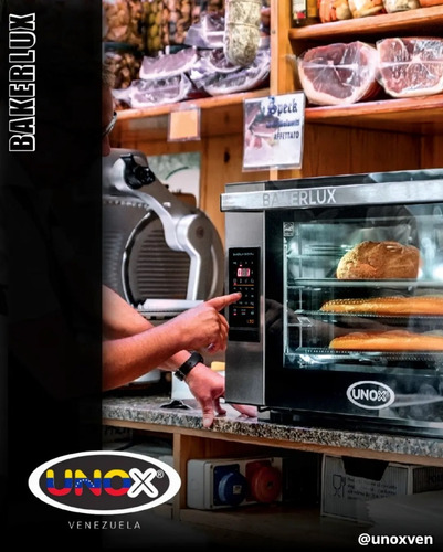 Horno De Convección Eléctrico Unox Bakerlux Rossella Go