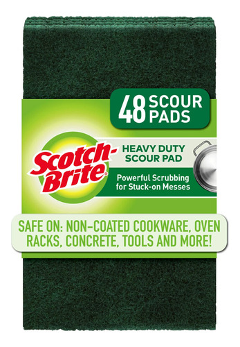 Scotch-brite Almohadillas De Fregado Resistentes, Almohadill