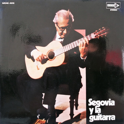 Andres Segovia - Segovia Y La Guitarra Lp 