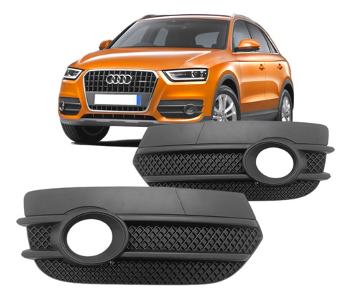 Grade Moldura Milha Audi Q3 2011 2012 2013 2014 15 Par