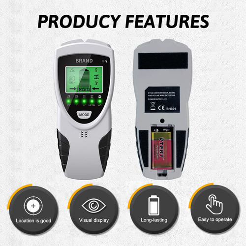 Xf Scanner Parede Detector Metal Viga Fio Tubo Cano Pvc