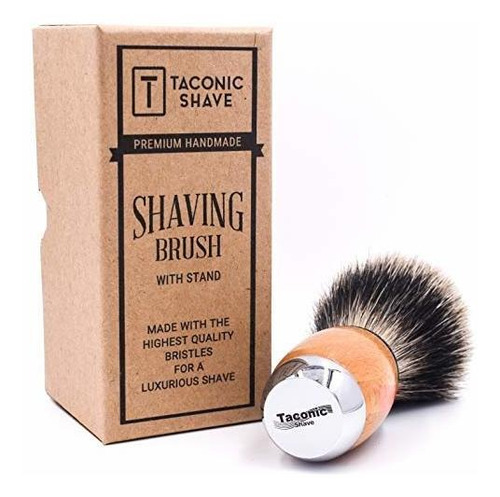 Imagen 3 de 4 de Taconic Shave's 100% 3-band Pure Badger Luxury Shaving Brush