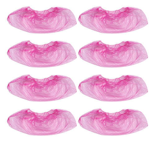 Funda Para Zapatos Rosa Desechable, Impermeable Y A Prueba D