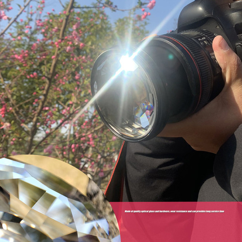Fotografia Com Filtro De Prisma De Vidro De Número Variável