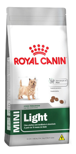 Ração Royal Canin Mini Light - Cães Adultos - 2,5kg