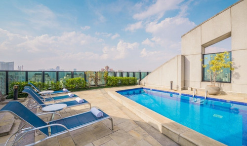 Imagem 12 de 13 de Flat Para Investimento No Pool Proximo Ao Shopping Market Place, Na Região Do Morumbi - Sf35084