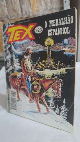 Revista Gibi Tex N° 323 : O Medalhão Espanhol - Globo 1996 (Usado)