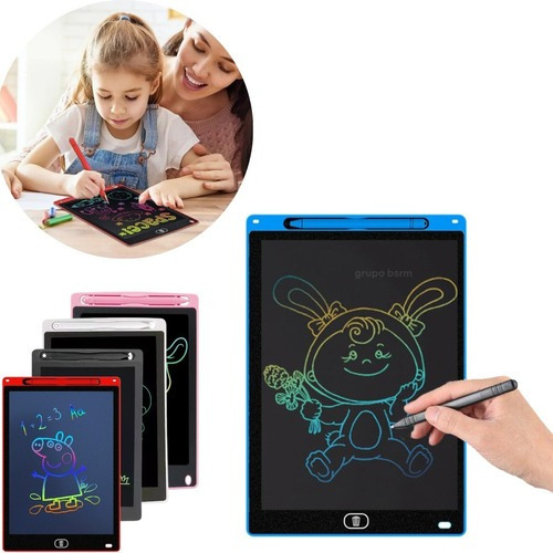 Lousa Magica Digital Infantil Tablet Desenhar E Escrever Lcd