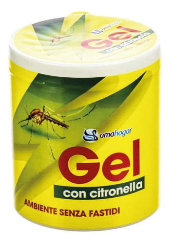 Aromatizante/repelentes De Mosquitos  Citronela Lata Gel 95g