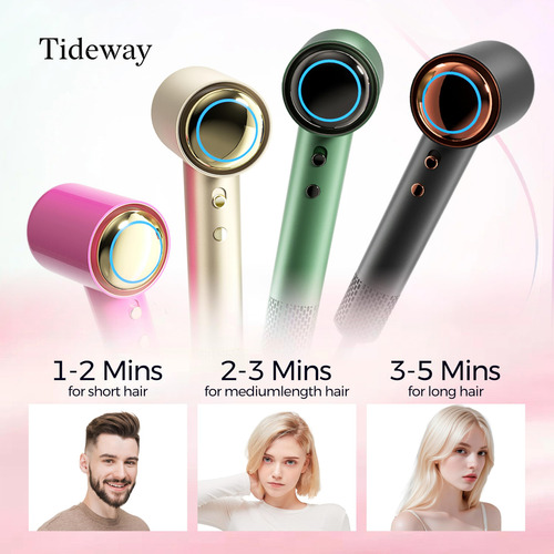 Secador De Pelo Tideway H11 Plasma Tech De Alta Velocidad De