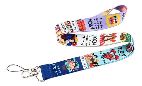 Friends Serie Color Correa Portagafete Lanyard