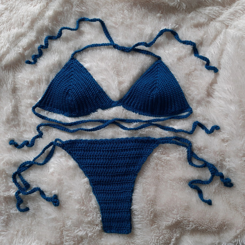 Bikini Tejido A Crochet 