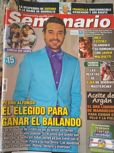 Revista Semanario Maradona Francella Gimenez  26/11 2014