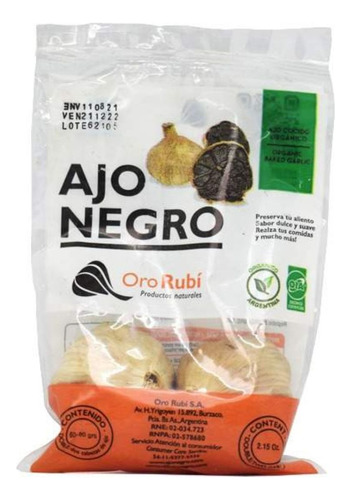 Ajo Negro Orgánico Oro Rubí - Doble X 2