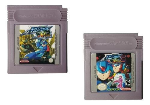 Kit 2 Jogos Megaman Xtreme E Mega Man Xtreme 2 Para Gbc