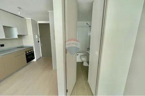 Estudio Nuevo Con Amplio Balcón En Ñuñoa, Piso 4