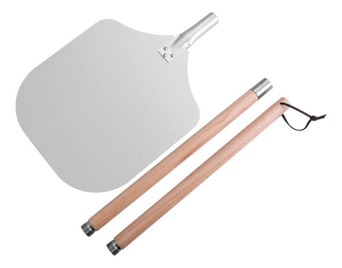 Mango De Madera De Cáscara De Pizza De 12 97.2 Cm Con Caja