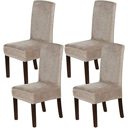  Velvet Dining Chair Covers Stretch Chair Covers