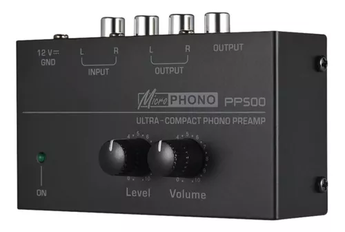 Compre Preamplificador Estéreo Riaa Phono Con Fuente De Alimentación y  Riaa, Phono, Preamplificador Estéreo de Taiwán