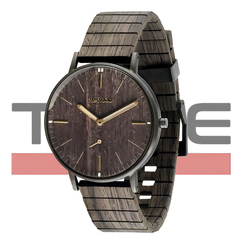Reloj Wewood Albacore de madera negra para hombre | Wwalb02