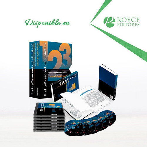 Curso De Inglés Médico 3 Vols Con 6 Cd-roms