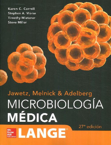 Libro Microbiología Médica Jawetz, Melnick & Adelberg Lange