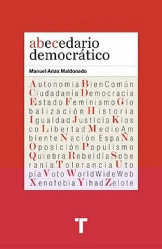 Abecedario Democratico, De Manuel Arias Maldonado. Editoria