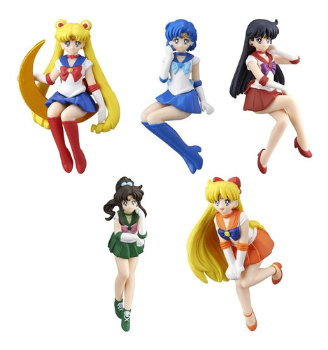 Sailor Moon Desk Ni Maiorita Senshi-tachi (set De 5)