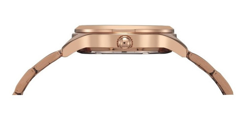 Oferta Relógio Seculus Feminino Rosê Gold Aço Prova D'água