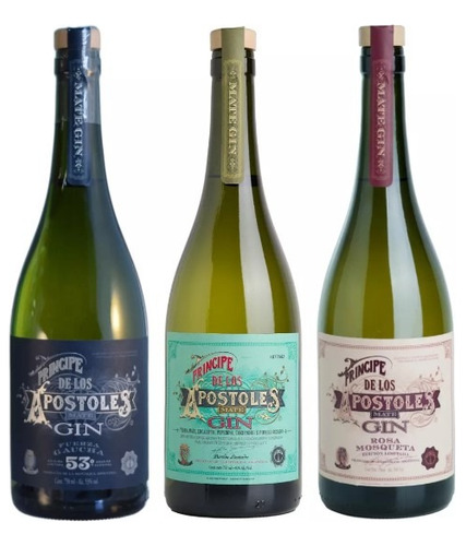 Gin Principe De Los Apostoles X3 Variedades 750cc