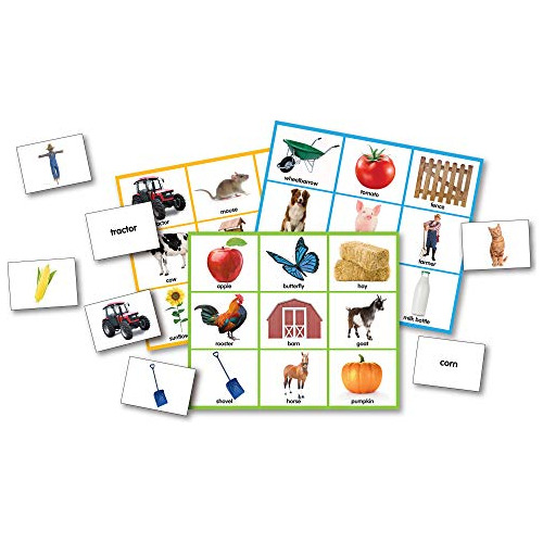 Juego De Lectura The Learning Journey Match It Bingo Farm