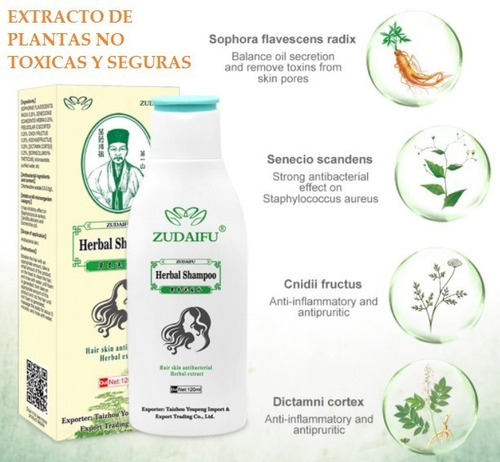 Shampoo Zudaifu Antibacteriano Para Psoriasis,