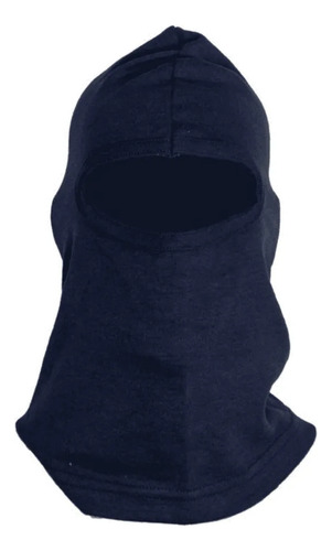 Capuz Balaclava Térmico Camara Fria Moto Touca Ninja Epi Ca Cor Azul Tamanho Único