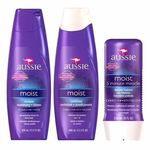 Kit Aussie Shampoo Condicionador 3 Minute Miracle