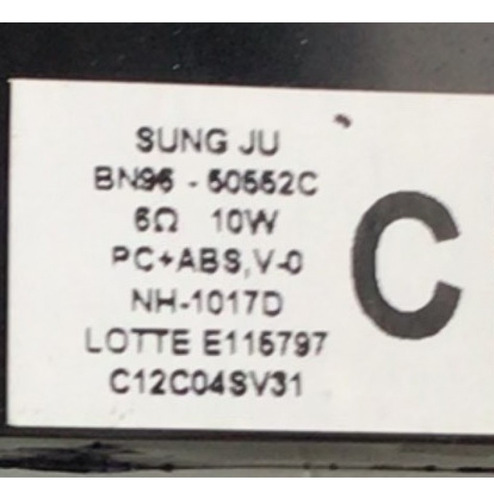Bocinas Samsung Bn96-50551b Nh-1017d Qn75q80bafxza Ba01 (Usado)