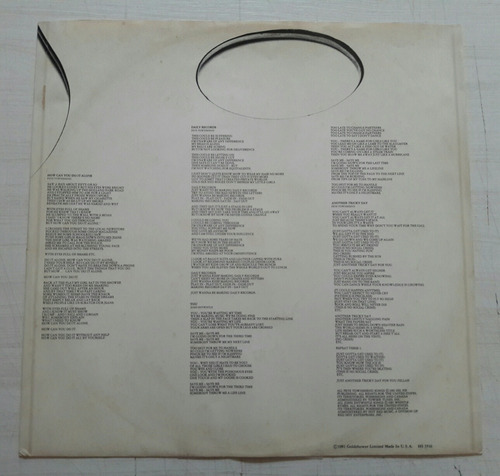 Lp Face Dances - The Who (importado U.s.a) (Usado)