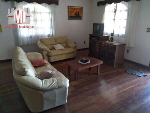 Imagem 13 de 30 de Linda Chácara Com Piscina, Área Gourmet, Playground, Casa Com 04 Dormitórios À Venda, 10000 M² Por R$ 890.000 - Pedra Bela/sp - Ch0511