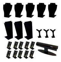 Comprar Expositores Preto Acrílico Colar Pulseiras B Rincos 22pçs