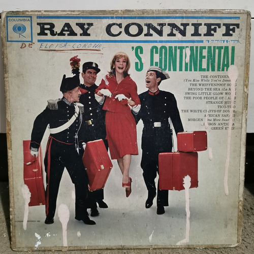 Disco Lp Ray Conniff-is Continental, Columbia,orq