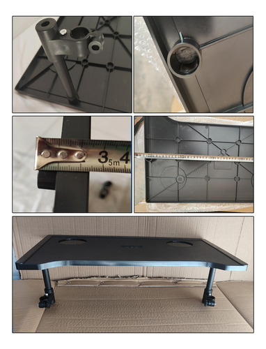 Bandeja Para Silla De Ruedas Con 2 Portavasos, Resistente Al
