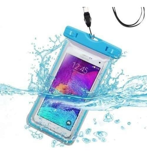 Funda Prueba De Agua Pantalla Táctil Celular Colores