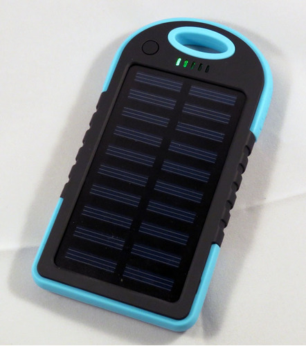 Cargador Solar Portátil Celulares Cuerpo Engomado 5000 Mah
